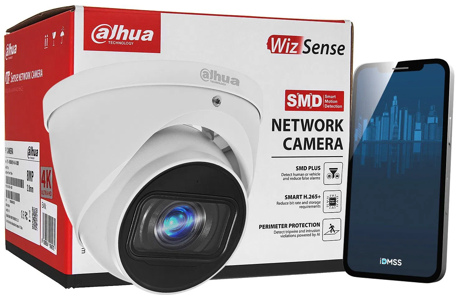 [DAHUA-IPC-HDW3841EM-S-S2] Cámara IP Dahua IPC-HDW3841EM-S-S2