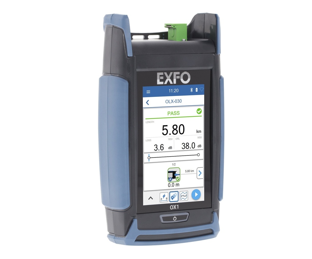 Instrumento de inspección y prueba de fibra EXFO OX1