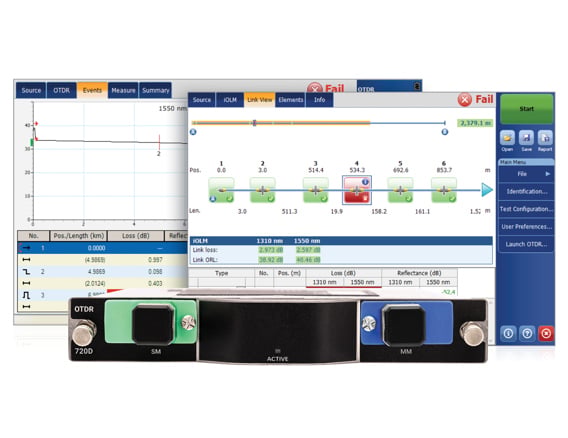 OTDR EXFO FTBx-720D