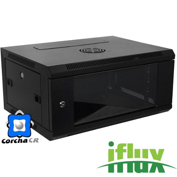[PDU-8] Regleta de 8 salidas 1U Iflux PDU-8