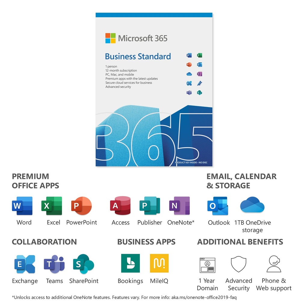 [MICROSOFT-MICROSOFT-365-BUSINESS-STANDARD] Suscripción Microsoft 365 Business Standard