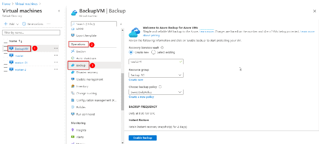 [MICROSOFT-AZURE-AZURE-BACKUP] Plataforma Microsoft Azure Azure Backup