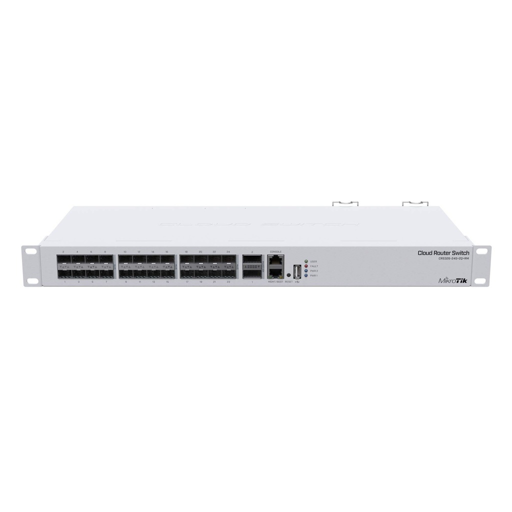 Switch MikroTik CRS326-4C+20G+2Q+RM