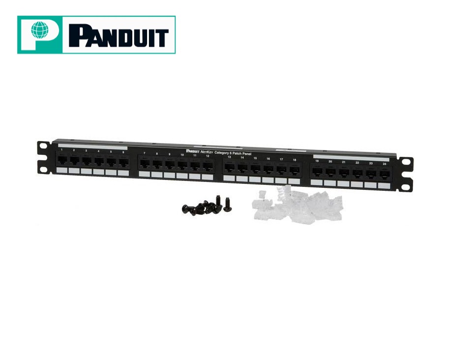[NK6PPG24Y] Panel de parcheo NetKey NetKey Cabling System NK6PPG24Y