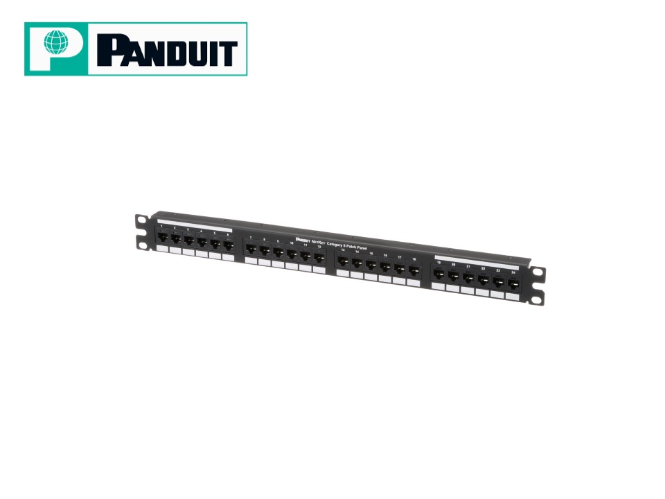 [NK6XPPG24Y] Panel de parcheo NetKey NetKey Cabling System NK6XPPG24Y