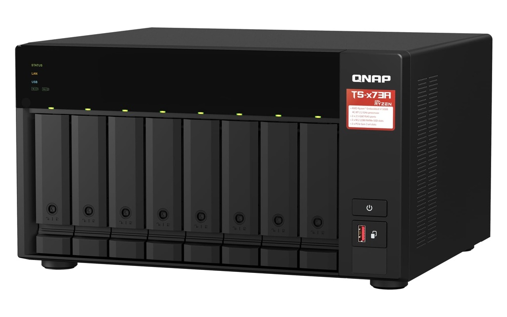 [QNAP-TS-873A-8G] NAS QNAP TS-873A-8G