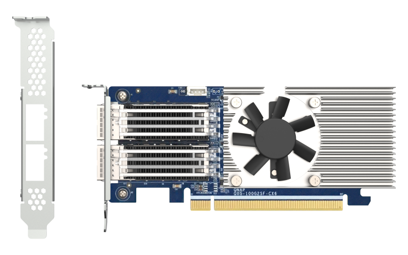 [QXG-100G2SF-CX6] Tarjeta de expansión de red QNAP QXG-100G2SF-CX6