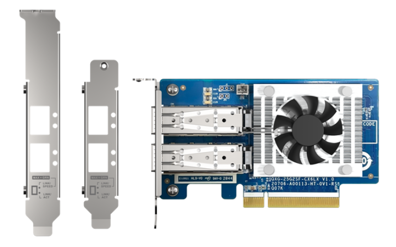 [QXG-25G2SF-CX6] Tarjeta de expansión de red QNAP QXG-25G2SF-CX6