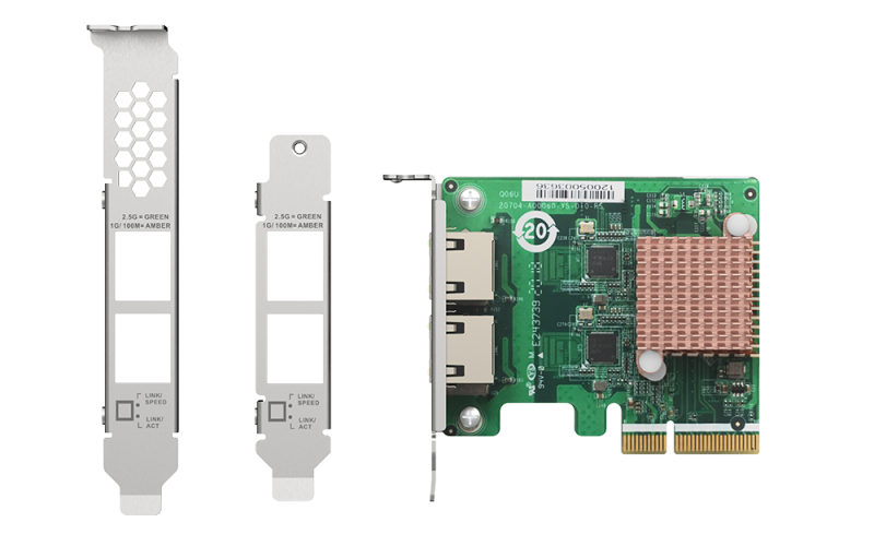 [QXG-2G2T-I225] Tarjeta de expansión de red QNAP QXG-2G2T-I225