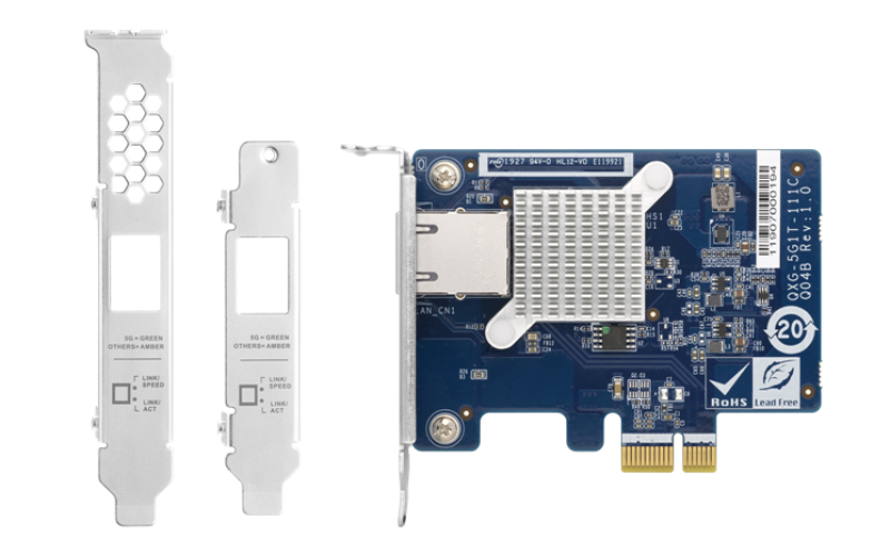 [QXG-5G1T-111C] Tarjeta de expansión de red QNAP QXG-5G1T-111C