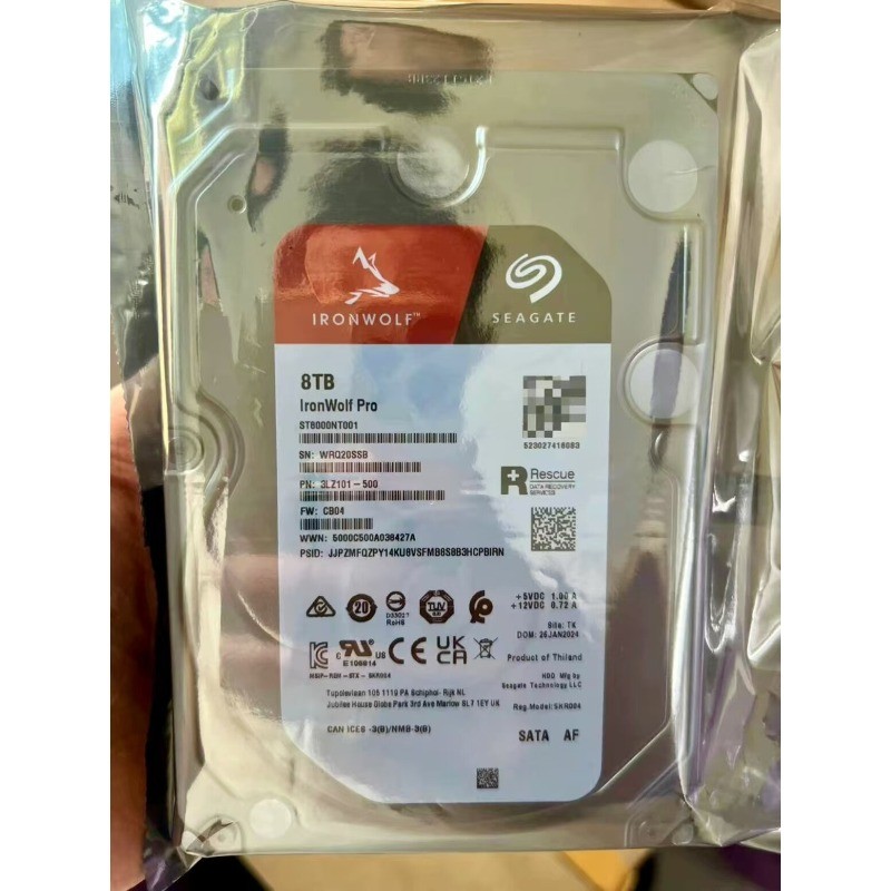 Disco IronWolf Pro Seagate ST8000NT001