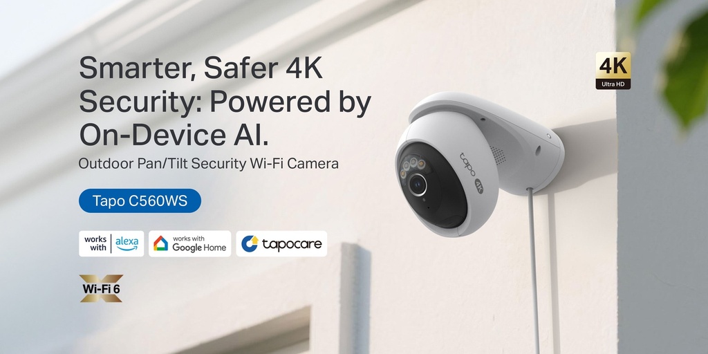 [TAPO-C560WS] Cámara Wi-Fi Tapo C560WS