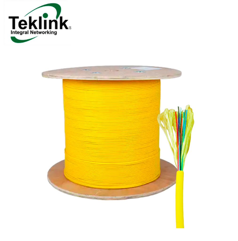 Cable de fibra óptica Teklink Integral Networking FIB-SM4-OUT