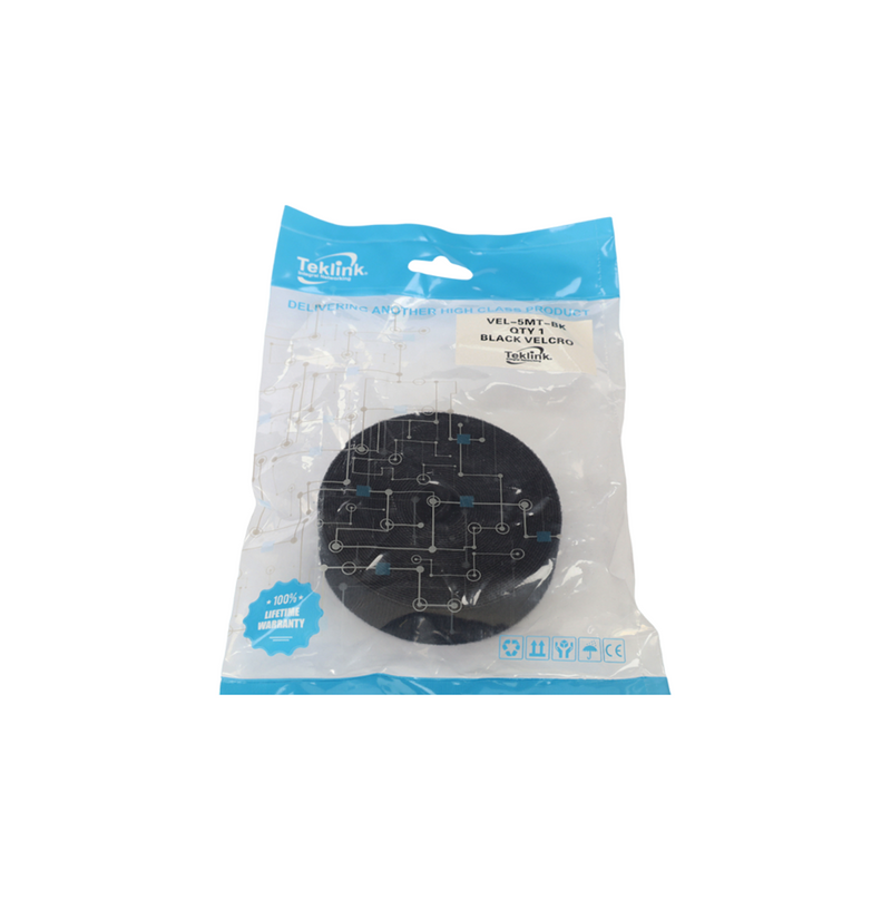 Organizador de cableado Teklink Integral Networking VEL-5MT-BK