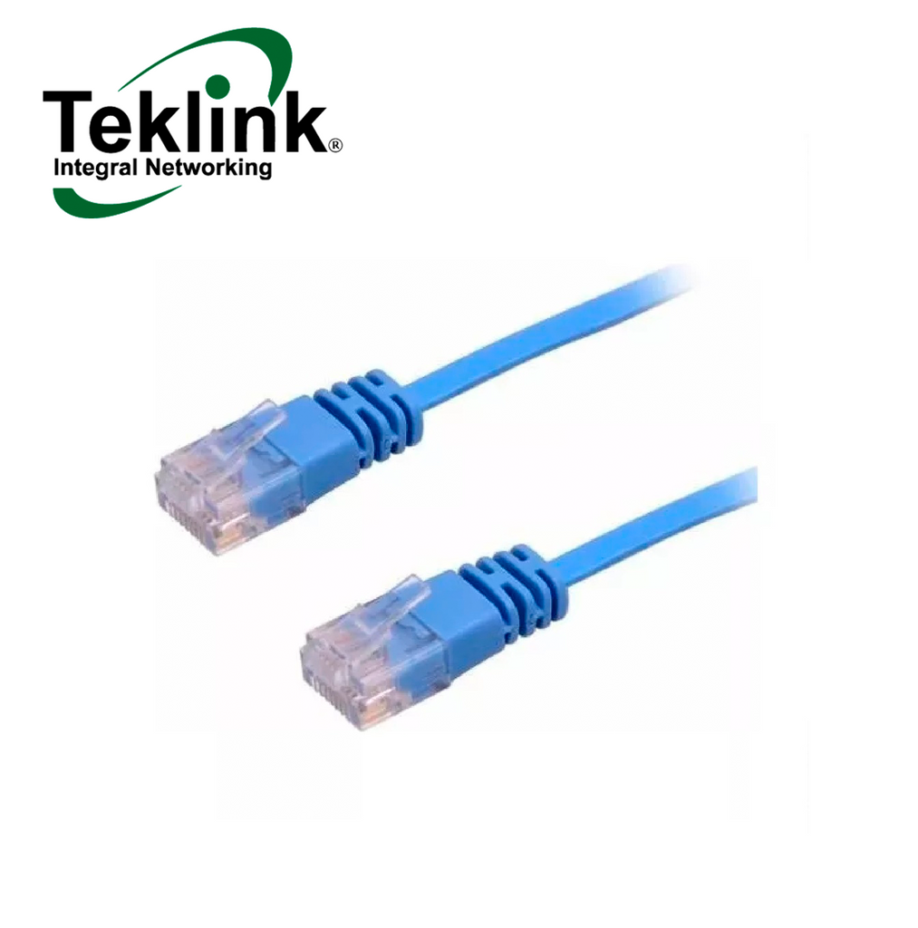 Patch cord Cat 6 Teklink Integral Networking PCMTL601FTBL