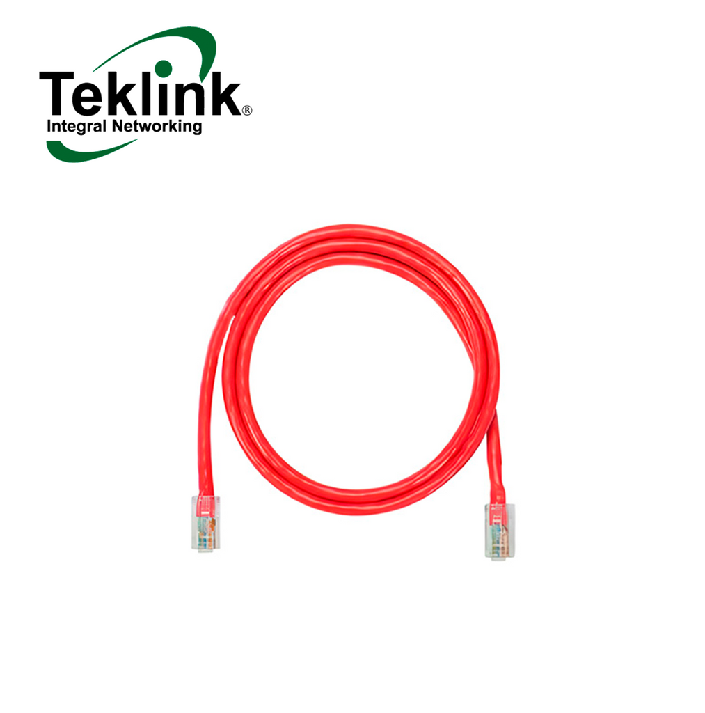 Patch cord Cat 6 Teklink Integral Networking PCU-610M-RD
