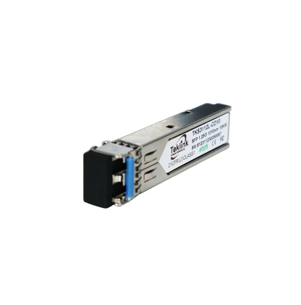 Transceptor de fibra óptica Teklink Integral Networking SPFTRAN10KM