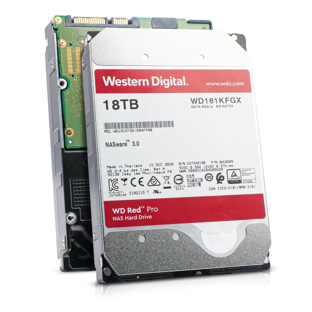 Disco WD Red Pro Western Digital WD181KFGX