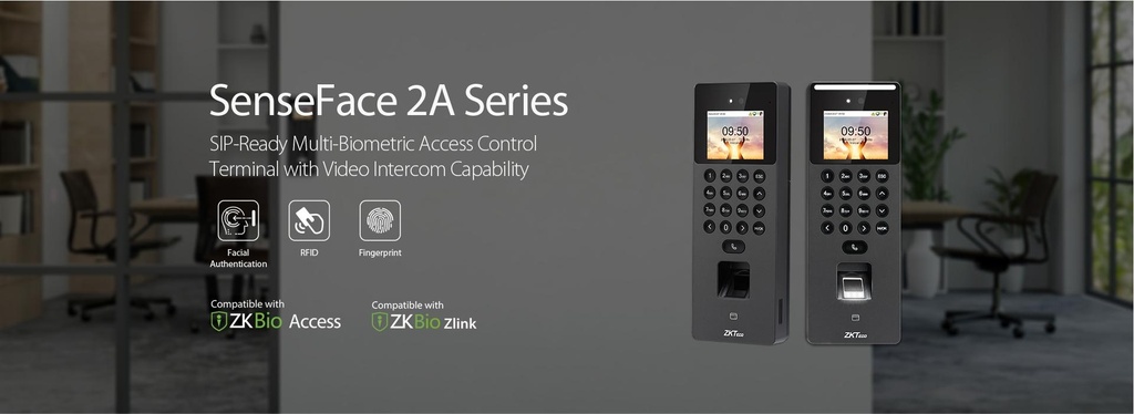 [ZKTECO-SENSEFACE-7B] Terminal biométrico ZKTeco SenseFace 7B